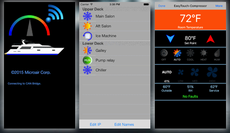 EasyTouch iPhone and Android Smartphone Applications