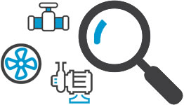 Visual overview of what boat components are running.