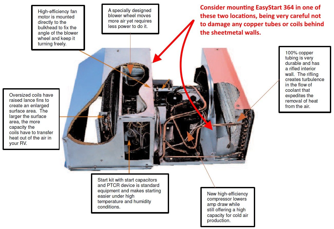 Coleman Mach Ac Wiring Diagram RV EasyStart™ Soft Starter Wiring Diagrams Resource Page | Micro-Air, Inc.